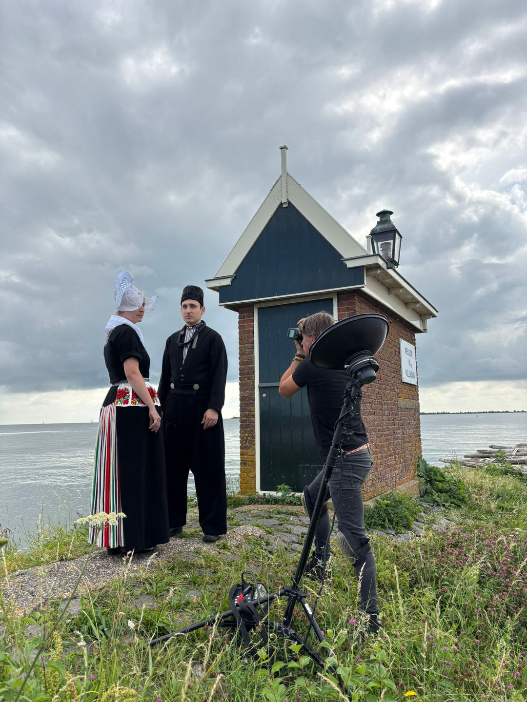 Behind the scenes in Volendam
