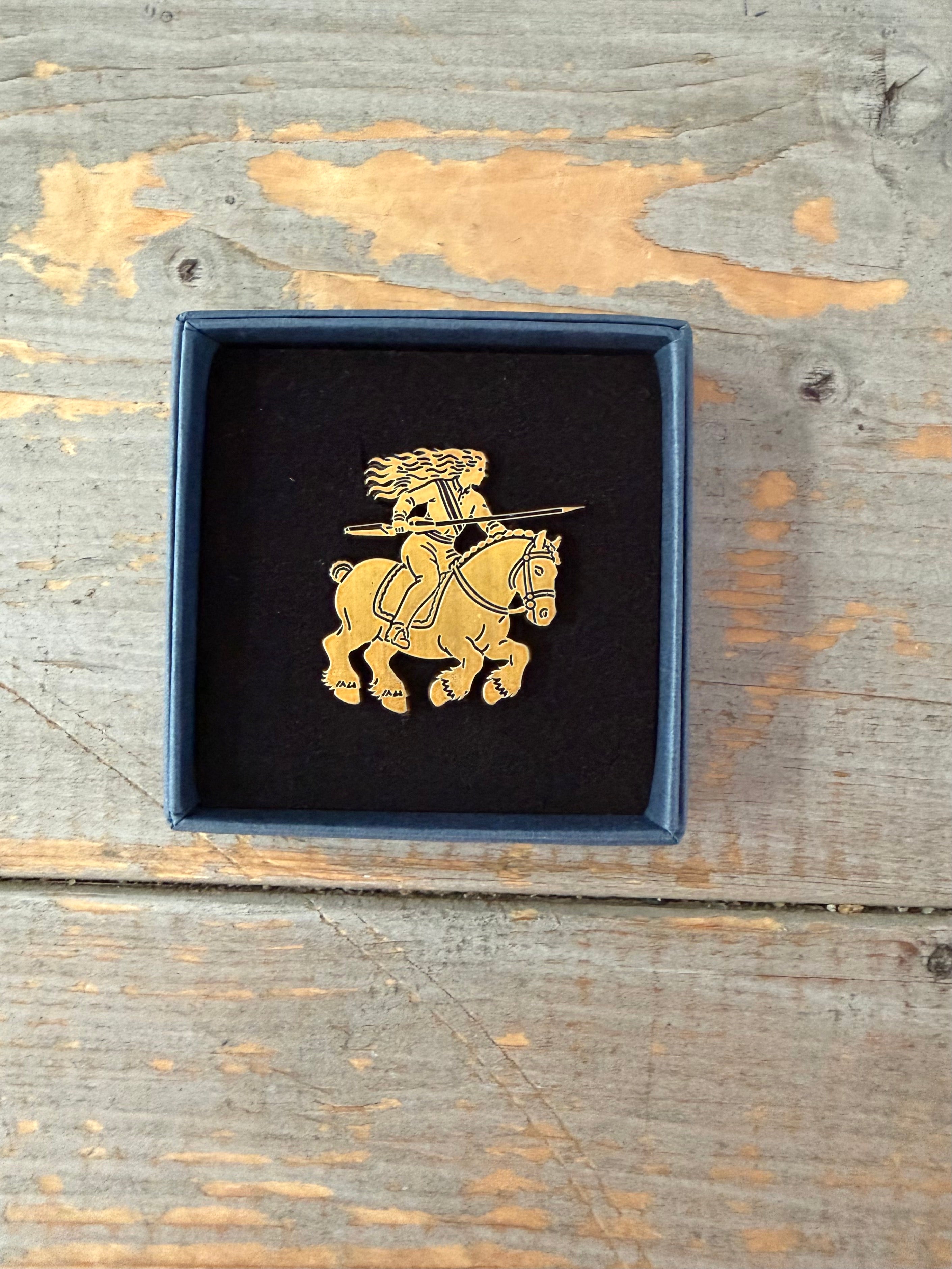 broche Zeeuws Meisje ringrijden 