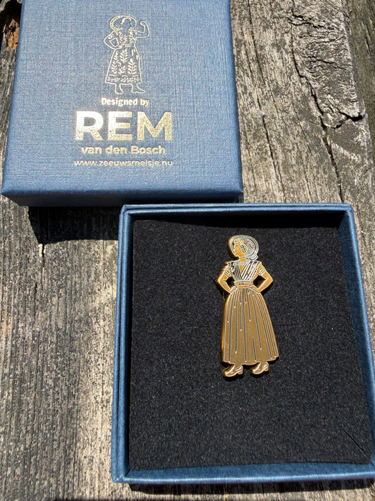 Zeeuws Meisje Broche Arnemuiden 