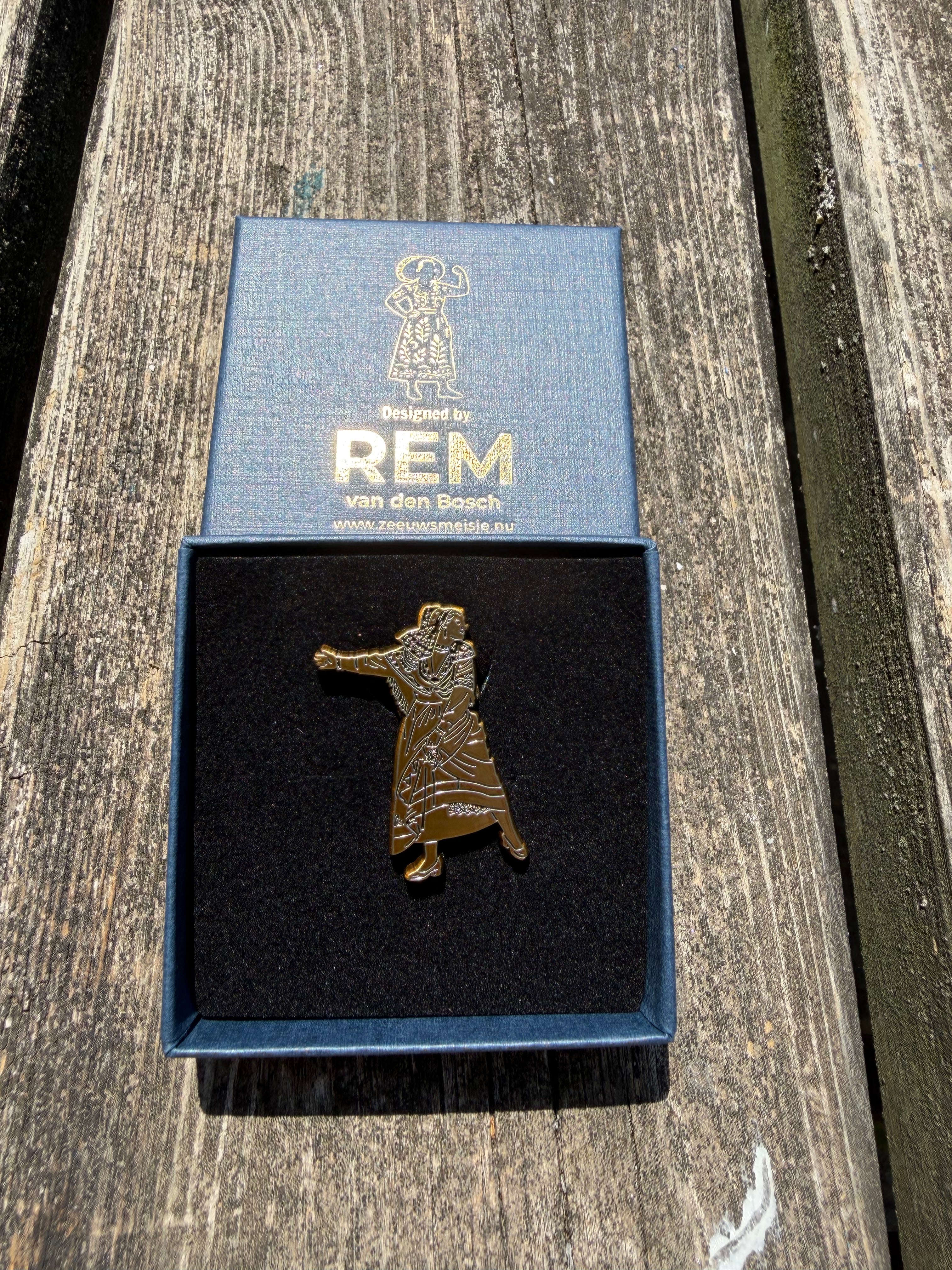 broche zeeuws meisje Hulst 