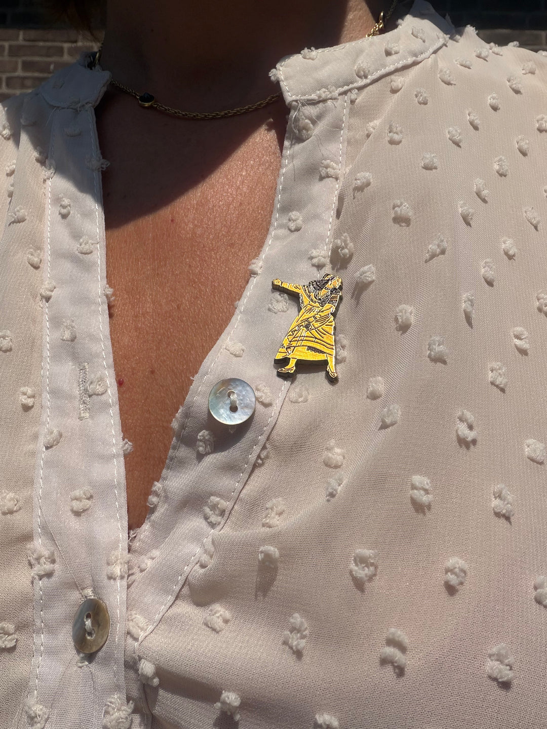 Zeeuws Meisje broche Hulst
