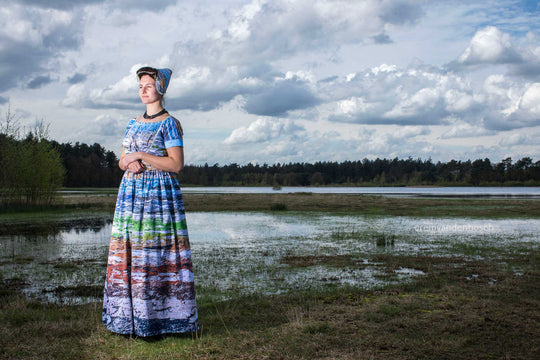 Veerle in de UNESCO Geopark Schelde Delta dracht 