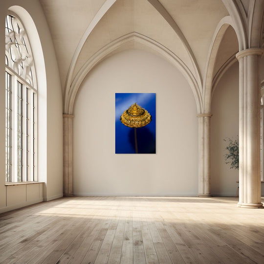 Arnemuidse speld op blauwe achtergrond Rem van den Bosch 