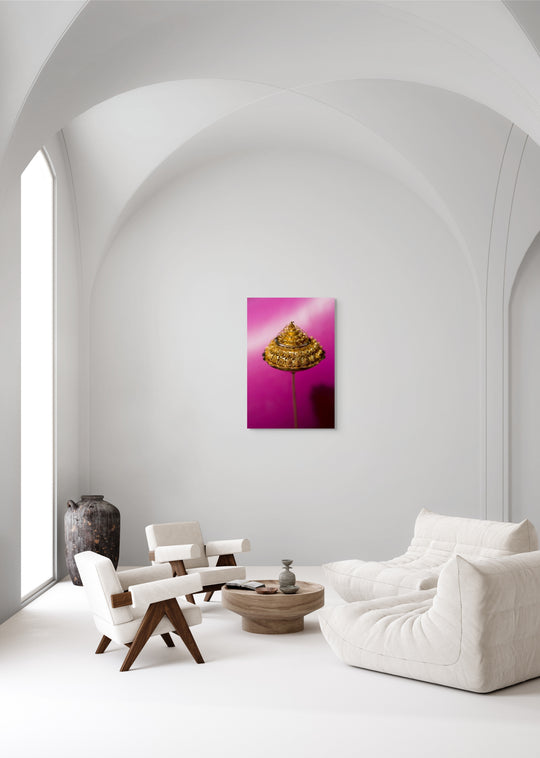 wall art arnemuidse speld Rem van Den Bosch roze achtergrond 