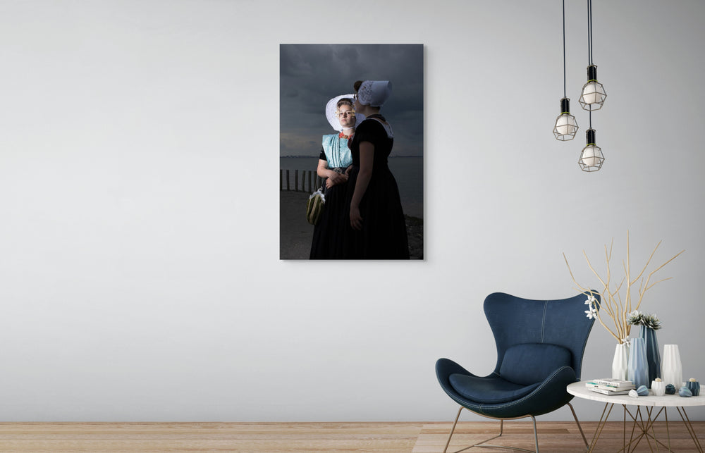 Wall art Merit in Nieuwlandese dracht Rem van Den Bosch 