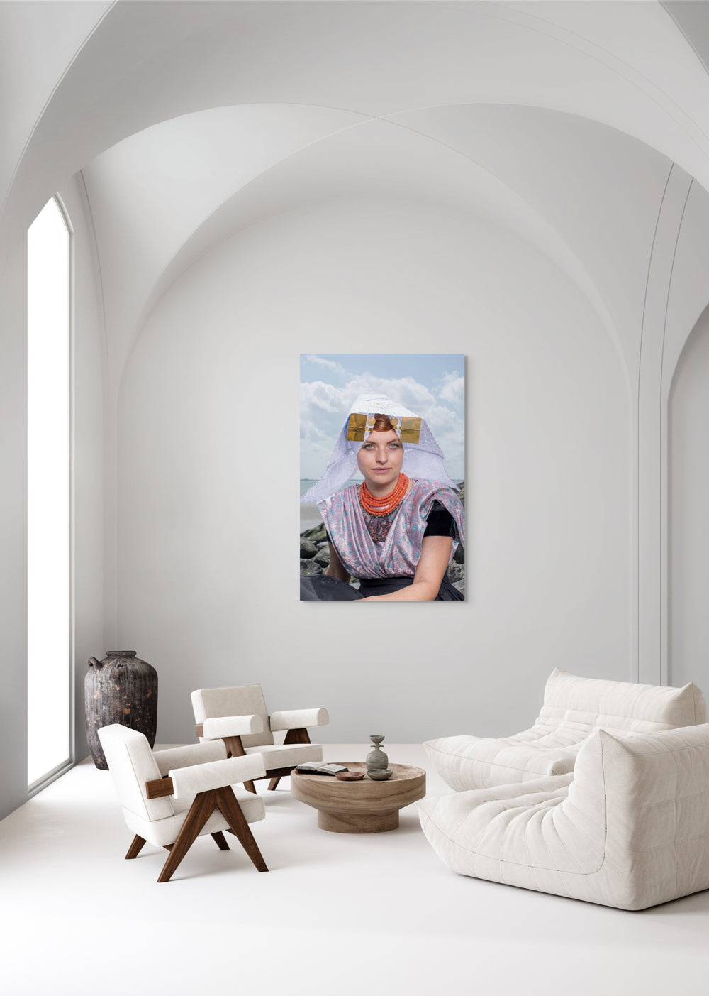 portret charlotte katholieke Bevelandse dracht Rem van den Bosch 