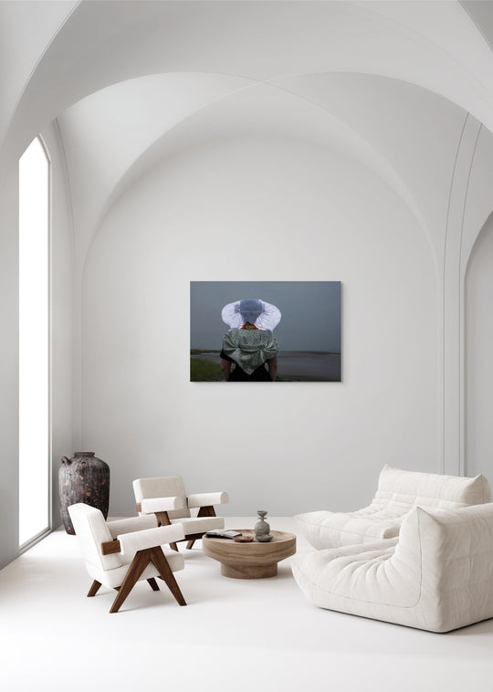 liggend beeld achterkant Bevelandse muts Rem van den Bosch 