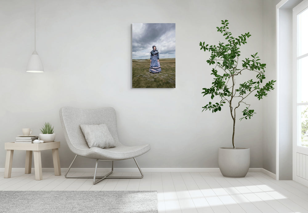 muurdecor rem van Den Bosch, Lois in de dracht van Hulst in het verdronken Land van Saeftinghe 